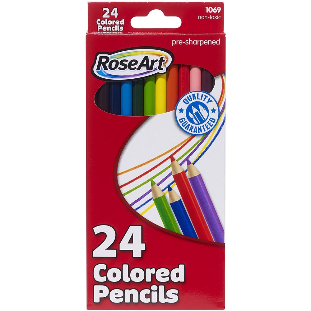 36 count Mattel FCB29 RoseArt Ultimate Artist Colored Pencils